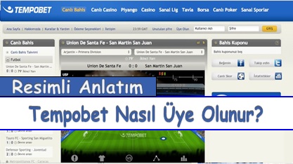 Tempobet Nasıl Üye Olunur