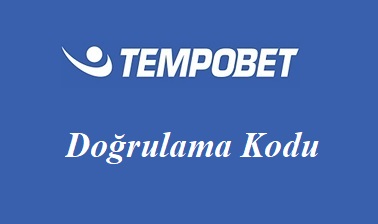 Tempobet Doğrulama Kodu