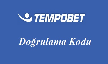 Tempobet Doğrulama Kodu