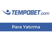 Tempobet Para Yatırma 