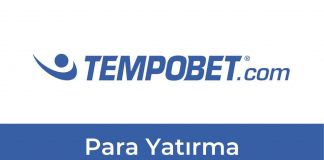 Tempobet Para Yatırma 