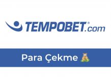 Tempobet Para Çekme 