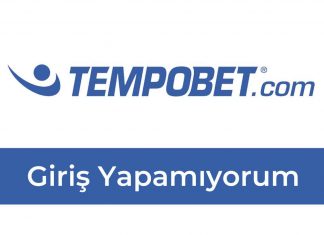 Tempobet Giriş Yapamıyorum
